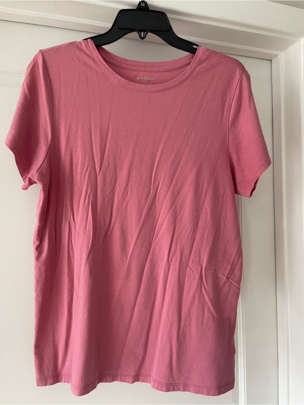 Old Navy Rose Pink Crewneck Short-Sleeve Tee